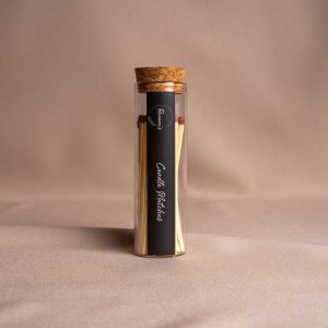 Candle Matches in Glass Jar